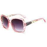 Brown Transparent Sunglasses